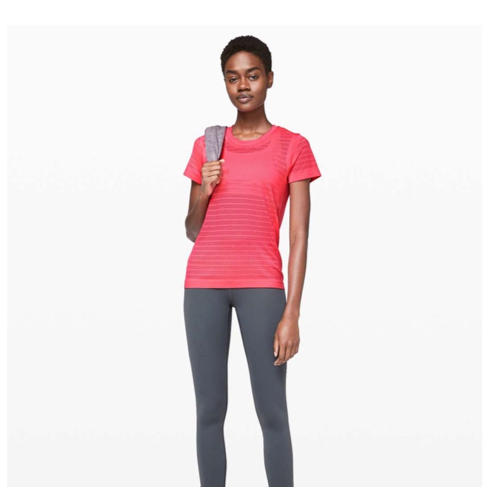Lululemon Breeze By Short Sleeve *Squad Glossy / Glossy